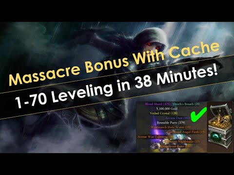 1-70 Solo DH Leveling in 38 Minutes With Cache - Season 28 PTR