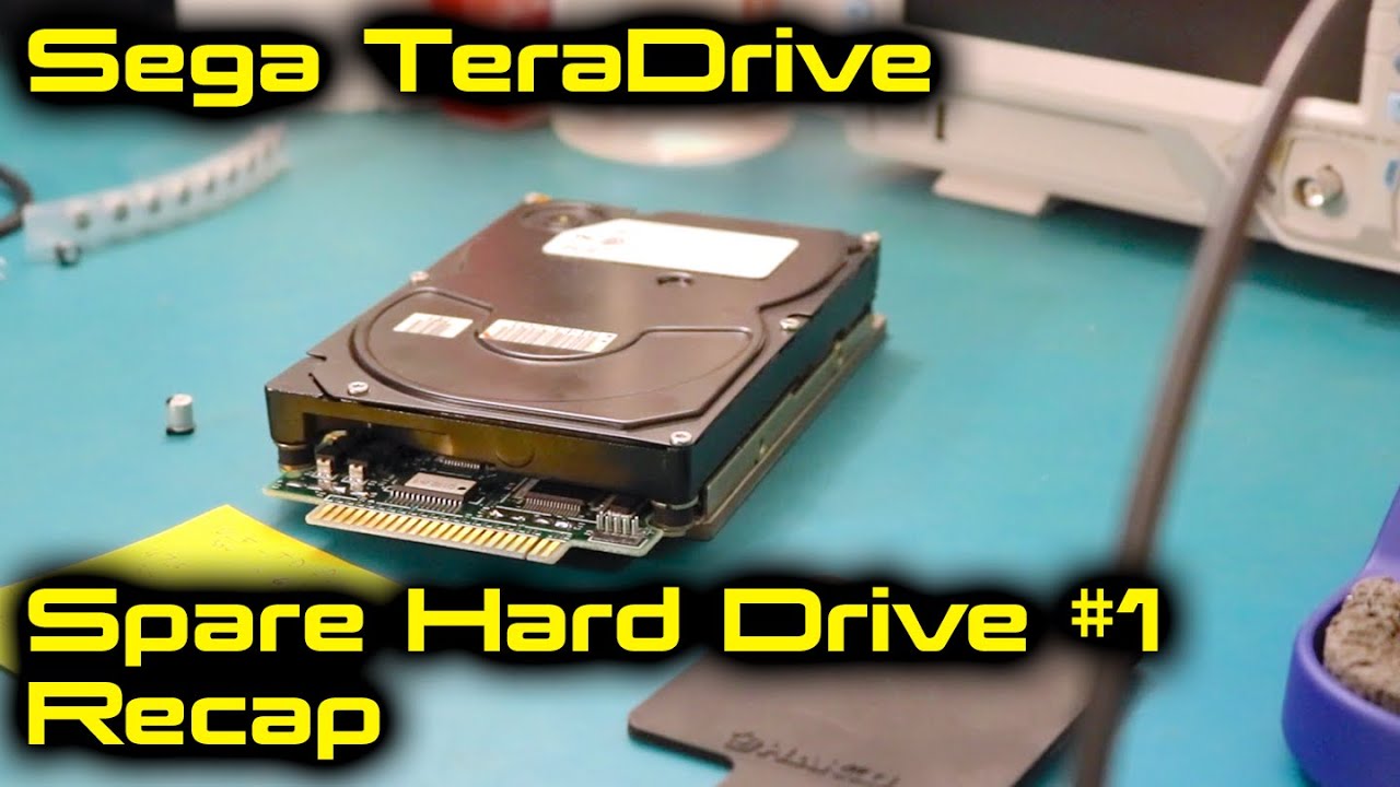 Sega TeraDrive Spare Drive WDL-330P #1 Recapping