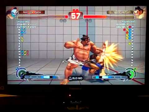 SSF4 AE v2012 Ranked - umataro42 (Vega) vs majikbus45 (Honda)