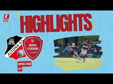 7. Spieltag Regionalliga Nord 25/26 | Altona FC 94 - SC Weiche Flensburg 08 | Highlights