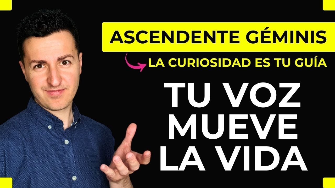 ⭐ ASCENDENTE GÉMINIS: Significado, características y consejos | Astrología