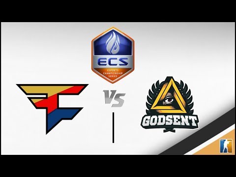 CS:GO - FaZe vs GODSENT - Map 1 [Inferno] - ECS Season 4 Europe