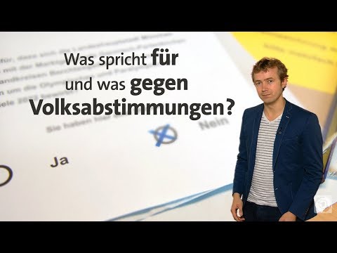 #kurzerklärt: Was spricht für und was gegen Volksabstimmungen?