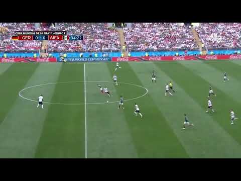 Alemania 0 - (1) México Gol del Chucky Lozano
