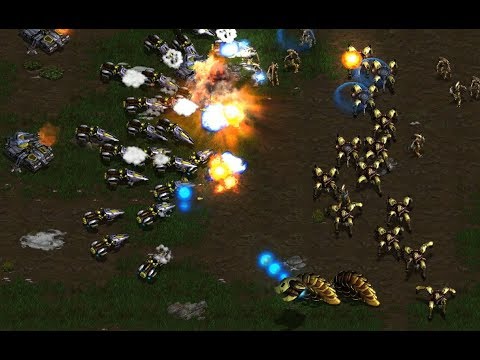 Snow (P) v Korean (T) on Tau Cross 1.1 - StarCraft  - Brood War REMASTERED 2019