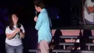 Clay Aiken - Solo Tour - Baltimore, MD - 15 Year Old Girl Duets w/ Clay