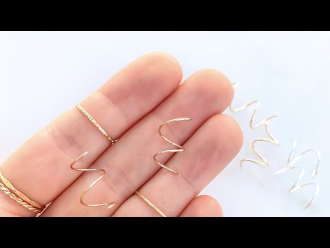 Spiral Hoop Earrings
