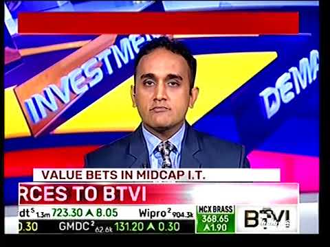 Mr  Girish Pai, HOR of Nirmal Bang Equities shares IT earnings with BTVi   14th May, 2018