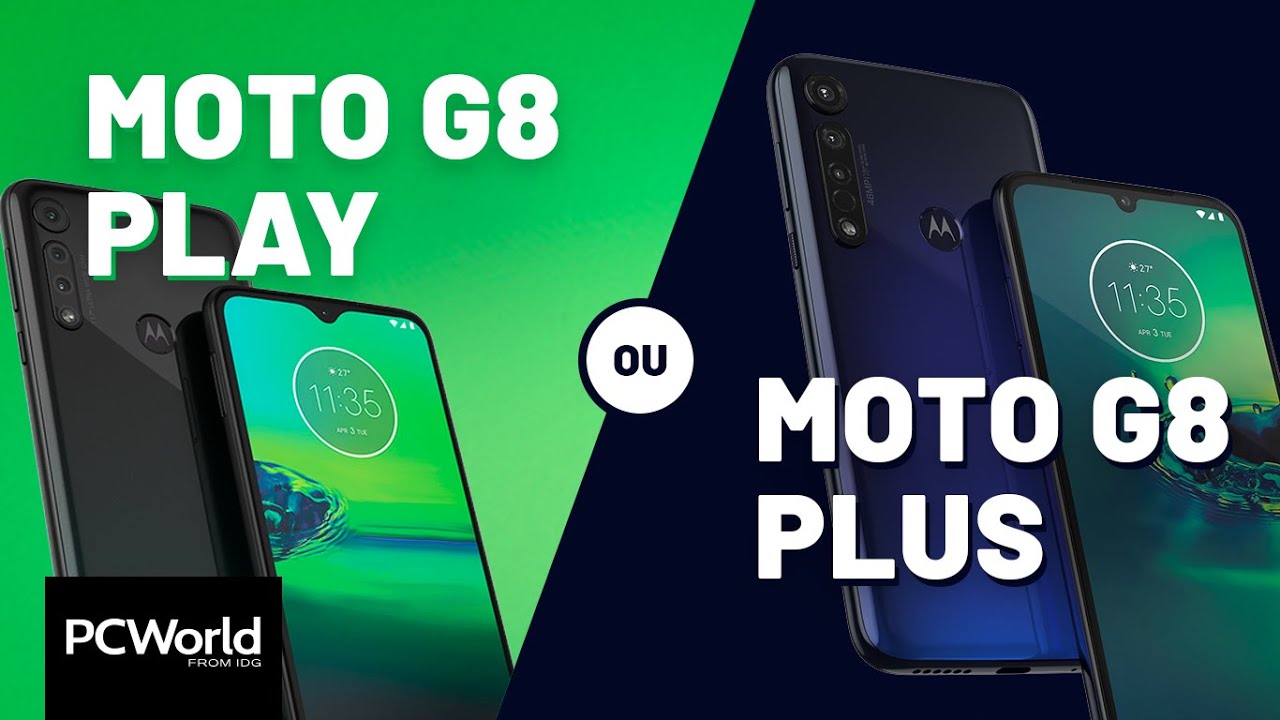 Moto G8 Play ou G8 Plus: qual a diferença?