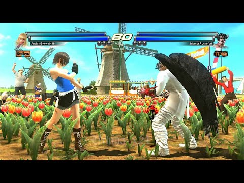 114_2 D Lili y Alisa (Anakin x24) vs (Marcos) Devil Jin y Armor King - Tekken Tag 2 FT3 2 PS3 2022