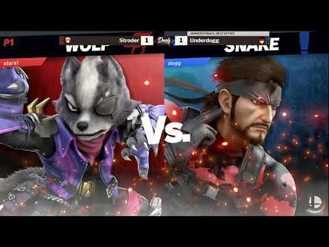 DDD 27 SSBU Winners Finals - Stroder (Hero/ Pokemon Trainer/ Wolf) vs Underdogg (Snake)