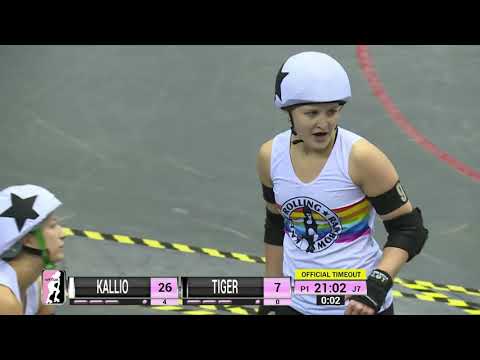 2018 WFTDA Continental Cup - Europe Game 7: Kallio Rolling Rainbow v Tiger Bay Brawlers