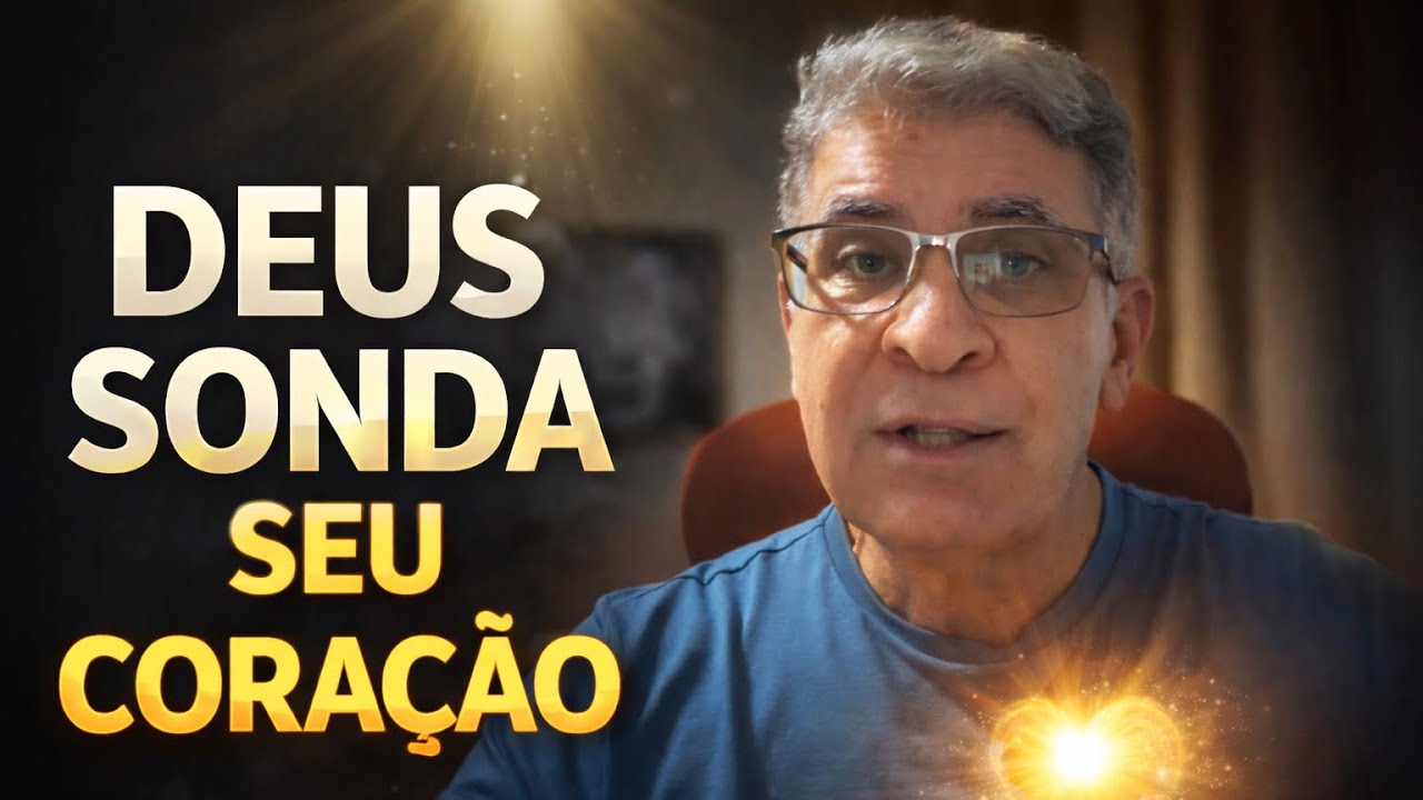DEUS SONDA O SEU CORAÇÃO - Minuto Com Deus de Hoje