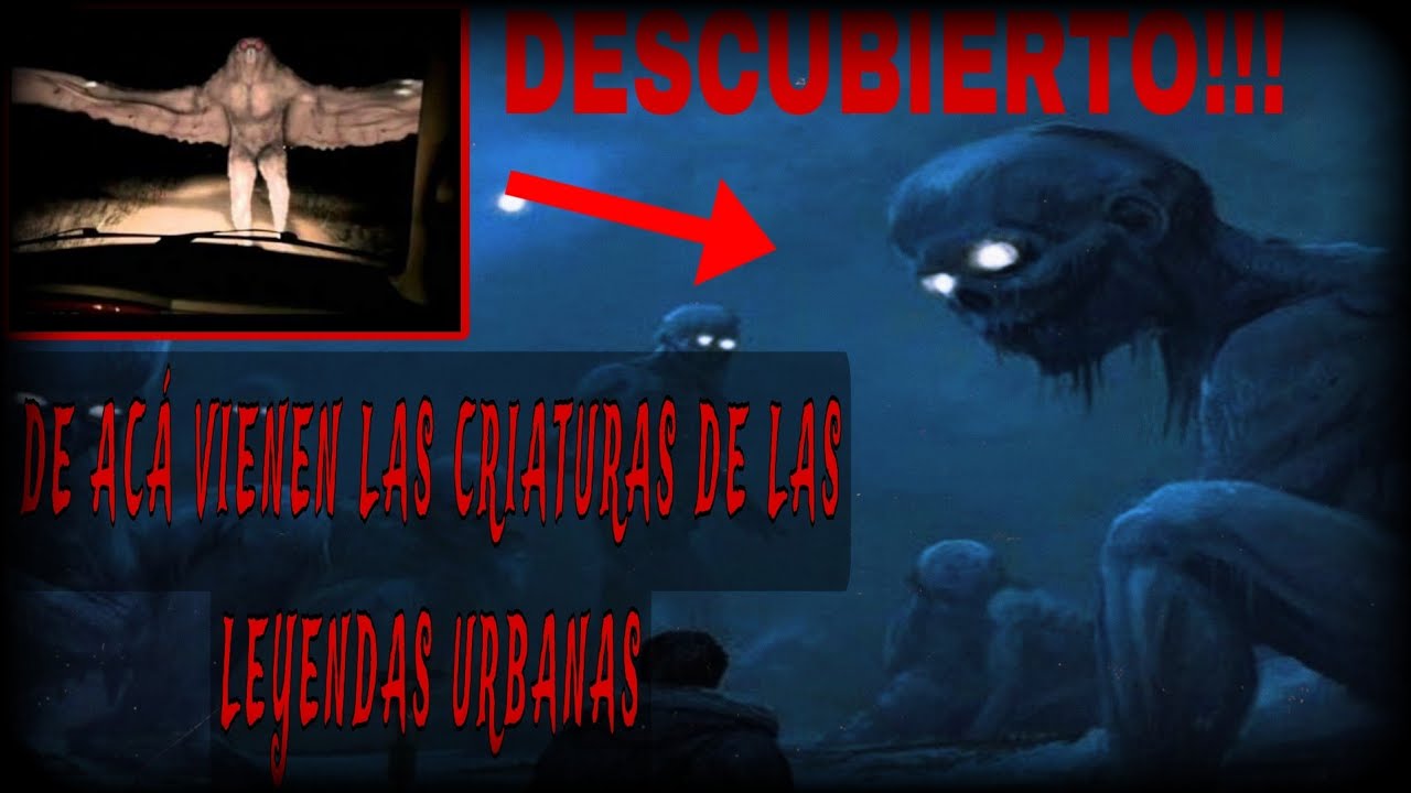 DESCUBIERTO!!! La EXTRAÑA DIMENSION donde Provienen Las CRIATURAS de LEYENDAS URBANAS 2024