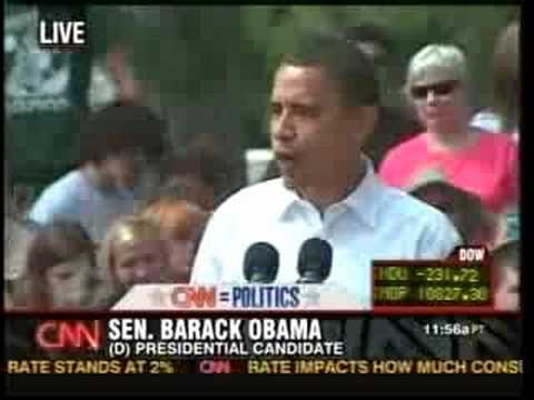 Barack Obama on McCain's 'old boy network'