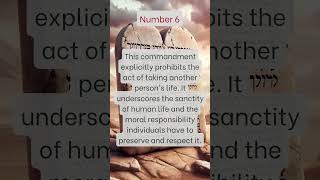 📖 The TEN Commandments #6 📖