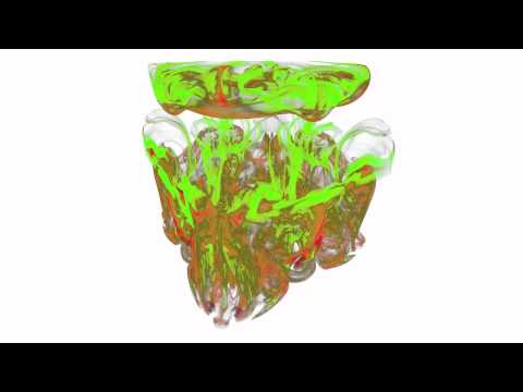 Gridless Advection Rayleigh-Taylor Instability