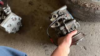 2001 Honda Civic AC Compressor Replacement