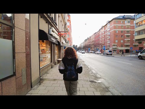 Sweden | Walking in Kungsholmen with Carlos 🇨🇱 & Olov 🇸🇪 #553