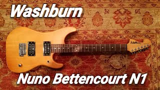 Video thumbnail for Washburn N1 Nuno Bettencourt! by Umberto Ronco