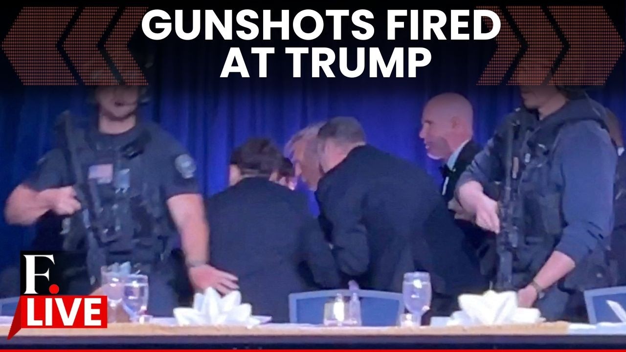 Correspondent Dinner SHOOTING LIVE: Secret Service Evacuates Donald Trump After Shooting Attempt