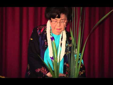 Mrs. Keiko Fukuda ~ IKEBANA SENSEI