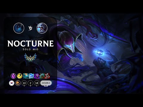 Nocturne Mid vs Talon - KR Challenger Patch 14.8