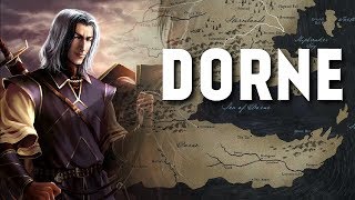 Dorne - Map Detailed (Game of Thrones)
