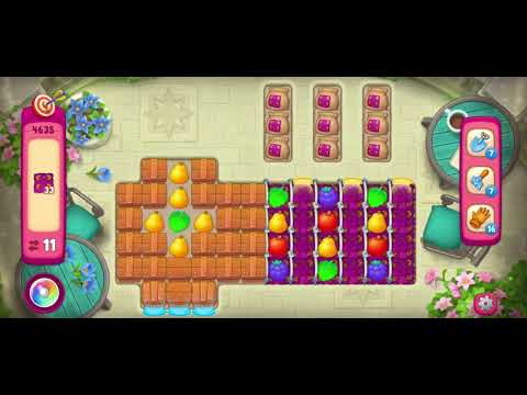Gardenscapes Level 4635 (Pink Level - One Shot Level) ONE TRY CHALLENGE