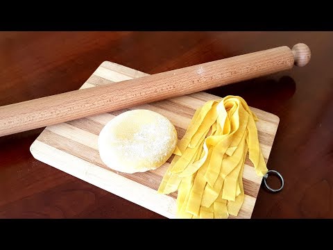 PASTA ALL' UOVO FATTA IN CASA⭐RITA CHEF | Pappardelle tirate a mano.