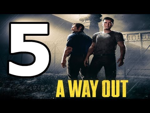 A Way Out Walkthrough Part 5 - No Commentary Playthrough (PS4)