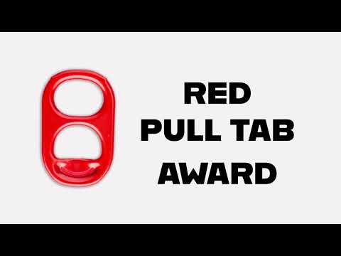 The Red Pull Tab Award by CRUSHD #CRUSHD #RedPullTab #RedPullTabAward #CanRings #WearYourCan