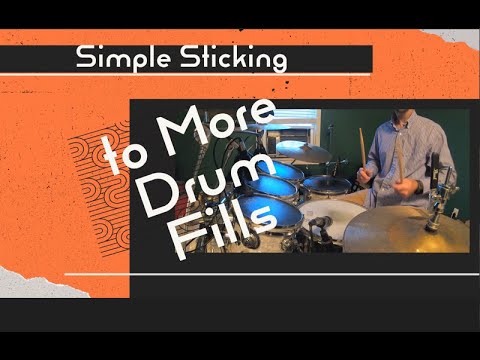 Simple Sticking Pattern to create new drum fills