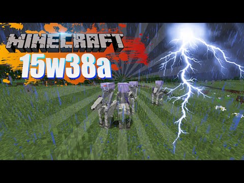 Gangsta -  REVIEW MINECRAFT SNAPSHOT 15W38A 1.9 |  CHEATED SKELETONS!