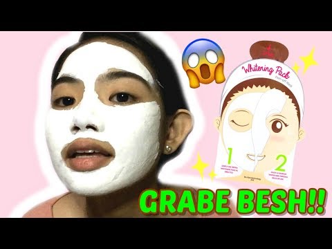 BENTE PESOS na MASK?! ft. iWhite Whitening Peel-off Mask (Philippines) | Yen Bonilla