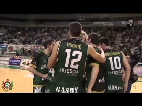 Peñas Huesca 89 - Quesos Cerrato Palencia 63 : jugadas del conjunto peñista