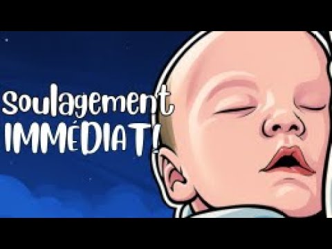 MUSIQUE POUR CALMER LES BÉBÉS AVEC DES COLIQUES ET LES AIDER À DORMIR RAPIDEMENT | ÉCRAN NOIR