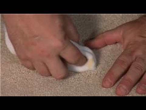 Carpet Cleaning : How Can I Remove Tough Old Stains From My Carpet?