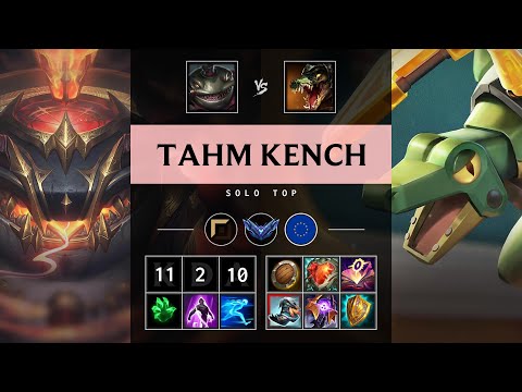 Tahm Kench Top vs Renekton - EUW Diamond Patch 25.11