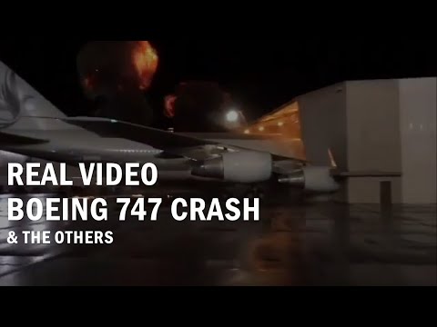Real Video Boeing 747 Crashes into Building & The Others
