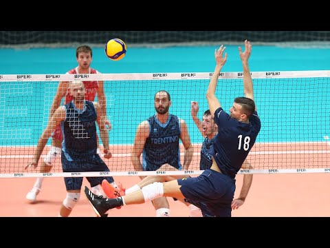 Highlights di Leo Shoes PerkinElmer Modena-Itas Trentino 3-1 (allenamento congiunto)