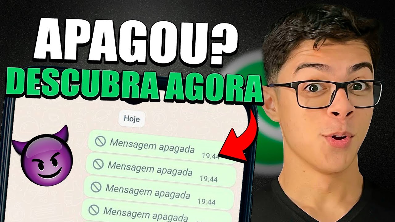 COMO LER MENSAGENS APAGADAS NO WHATSAPP SEM INSTALAR NENHUM APLICATIVO (ATUALIZADO 2024)