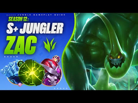 Why ZAC JUNGLE Is So Strong With This S+ Build! | Season 12 Jungle Guide