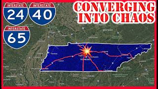 Why Nashville's Freeway System is a DISASTER And Tennessee CANNOT Fix It