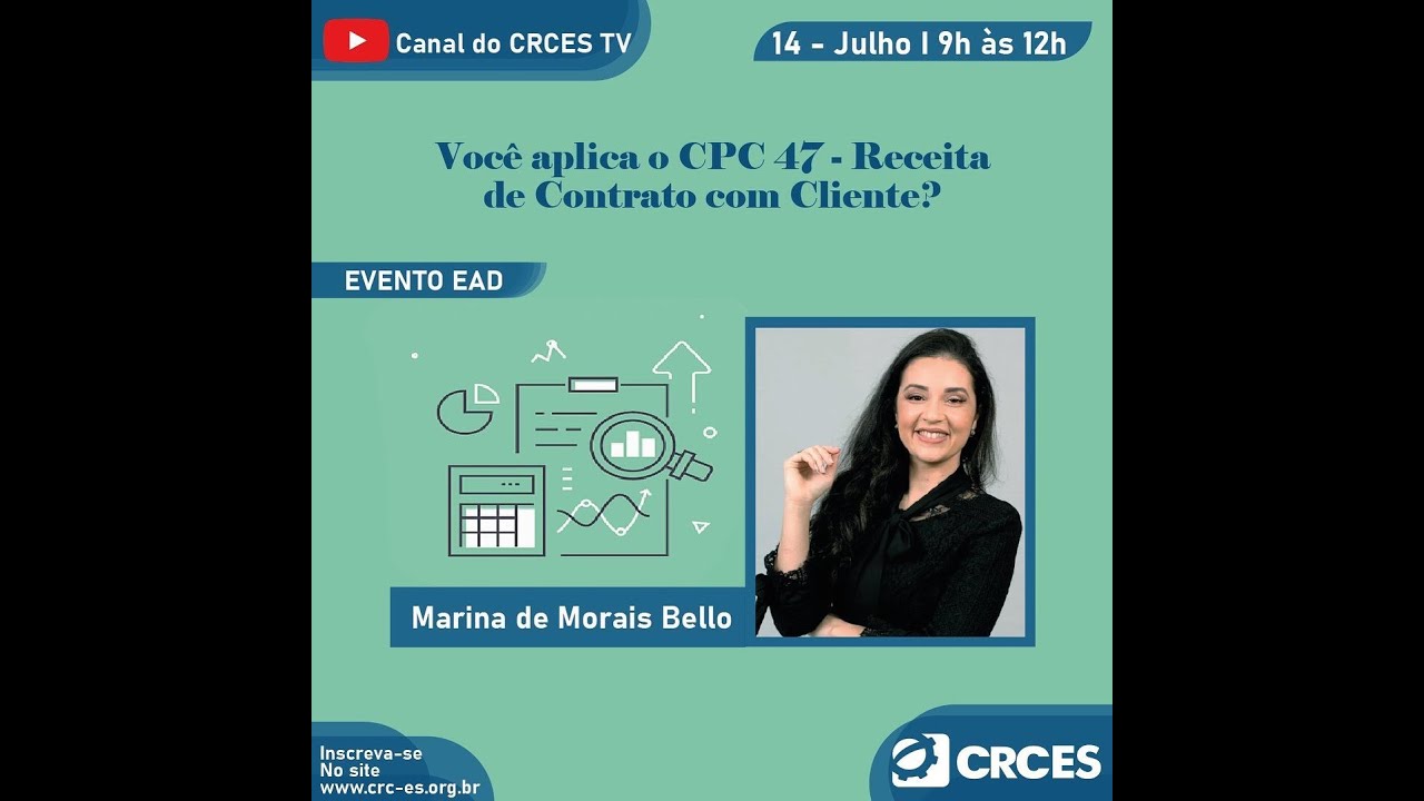 Você aplica o CPC 47 – Receita de Contrato com Cliente