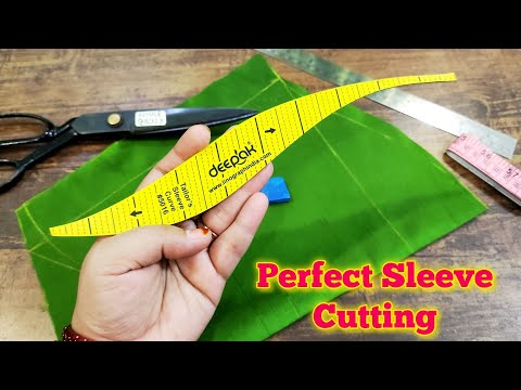 Sleeves Cutting Ka Magic 💫 Scale | Beginners Ke Liye Best Tool!
