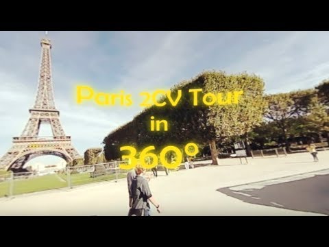 Paris 2CV Tour in 360°