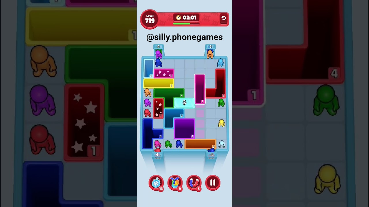 Drop Away Level 719 Walkthrough Solution