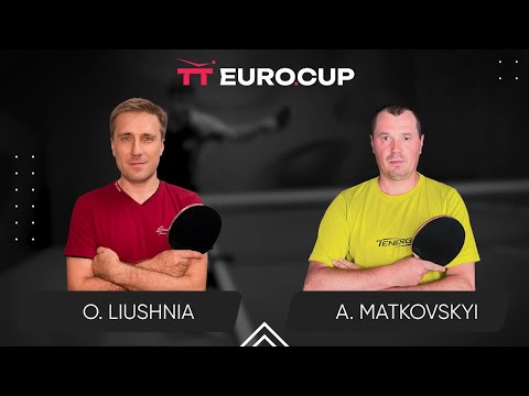 15:55 Oleksandr Liushnia - Andrii Matkovskyi 07.12.2023 TT Euro.Cup Ukraine Professional. TABLE 3