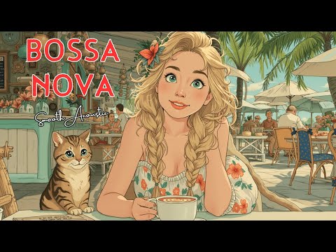 Tropical Cafe Vibes Bossa Nova ~ Smooth Jazz Music for Relaxation & Study